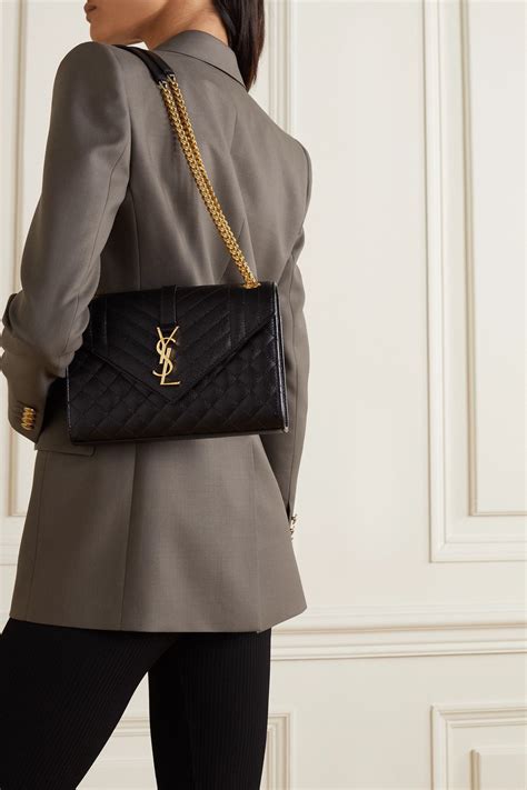 ysl quilt bag|ysl quilted shoulder bag.